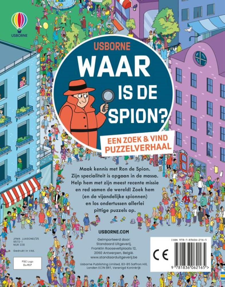 Chargez l'image dans la visionneuse de la galerie, Waar is de spion een zoek vind puzze