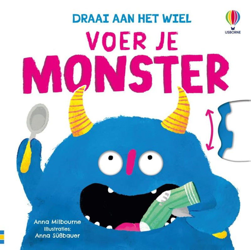 Afbeelding laden in galerijviewer, Kartonboek: voer je monster 1+