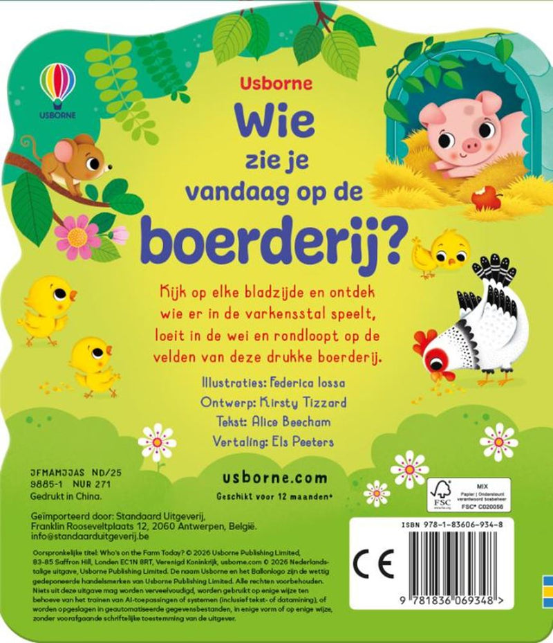 Afbeelding laden in galerijviewer, Wie zie je vandaag op de boerderij? 1+