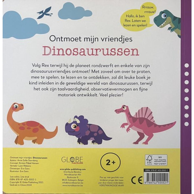 Load image into Gallery viewer, Ontmoet mijn vriendjes dinosaurussen