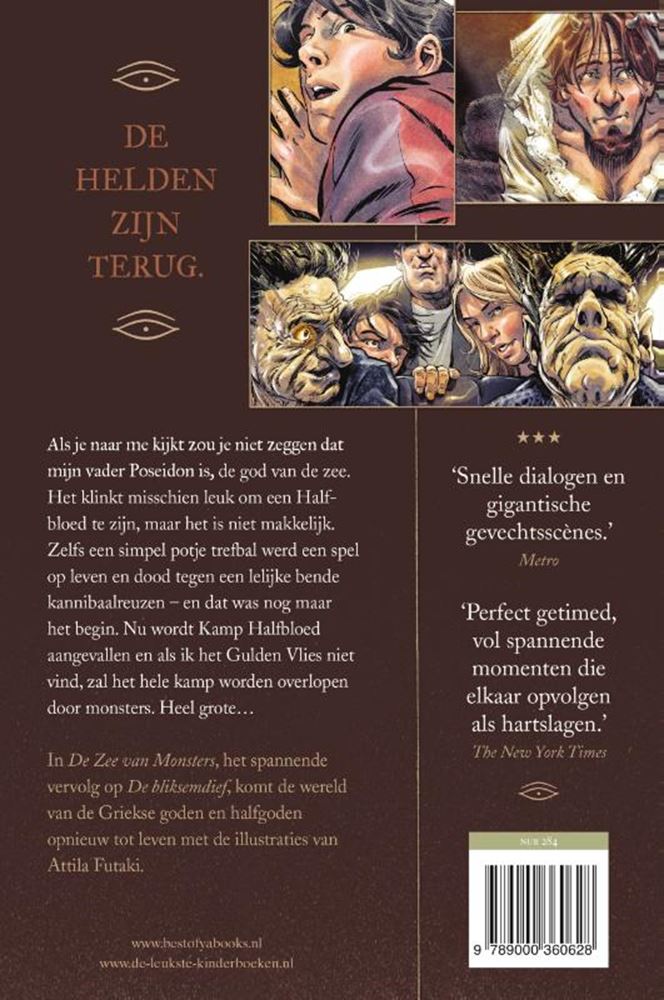 Chargez l'image dans la visionneuse de la galerie, Percy jackson. de zee van monsters. pb.