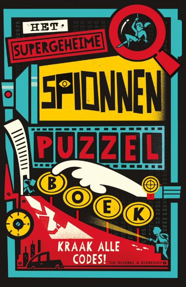 ギャラリービューアに画像をロードする, Van holkema warendorf het supergeheime spionnenpuzzelboek. 9+