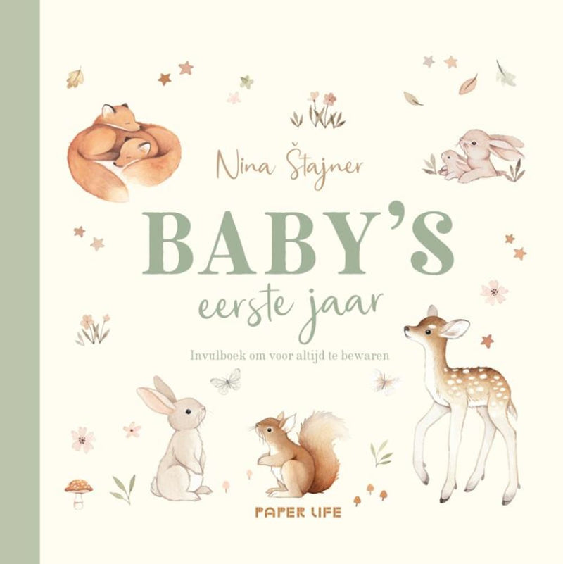 Afbeelding laden in galerijviewer, Paper life baby's eerste jaar volwassene