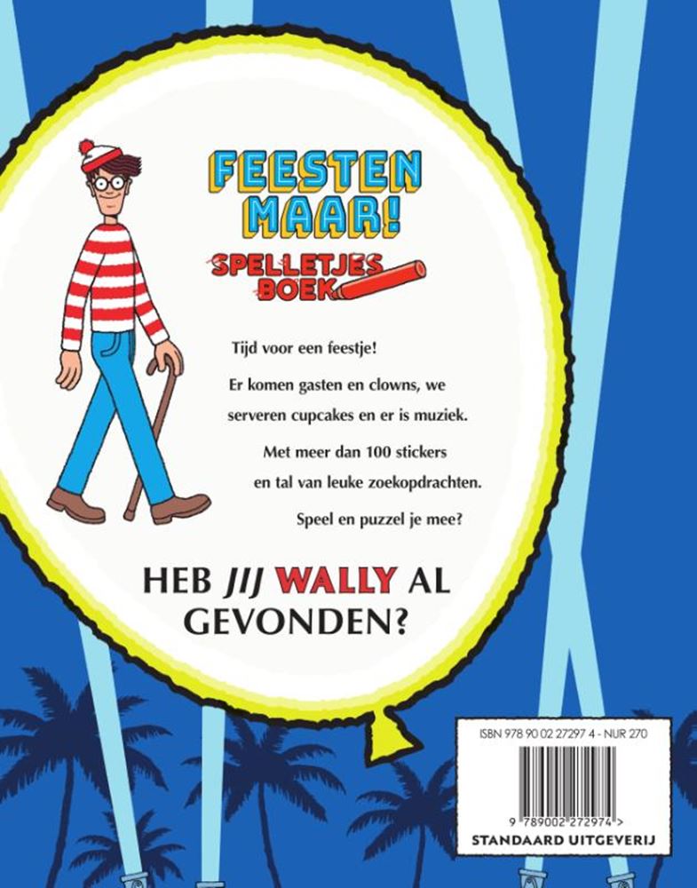 Afbeelding laden in galerijviewer, Waar is wally.feesten maar! 5+