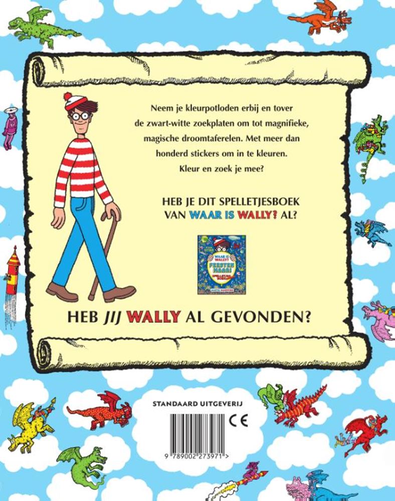 Chargez l'image dans la visionneuse de la galerie, Wpg uitgevers waar is wally? draken en dromen kleurboe