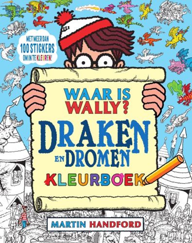 Chargez l'image dans la visionneuse de la galerie, Wpg uitgevers waar is wally? draken en dromen kleurboe