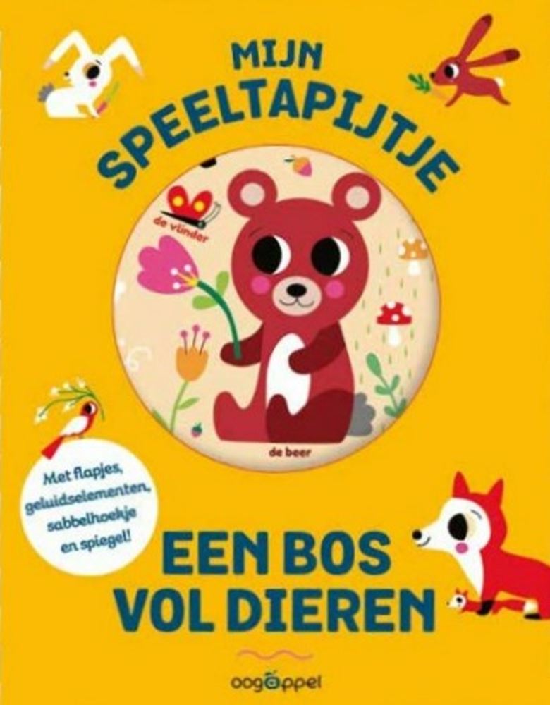 Chargez l'image dans la visionneuse de la galerie, Mijn speeltapijtje, een bos vol dieren.