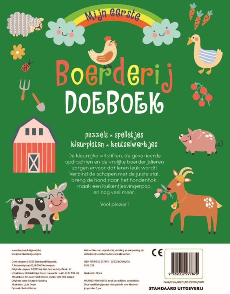 Chargez l'image dans la visionneuse de la galerie, Wins holland mijn eerste boerderij doeboek 4+