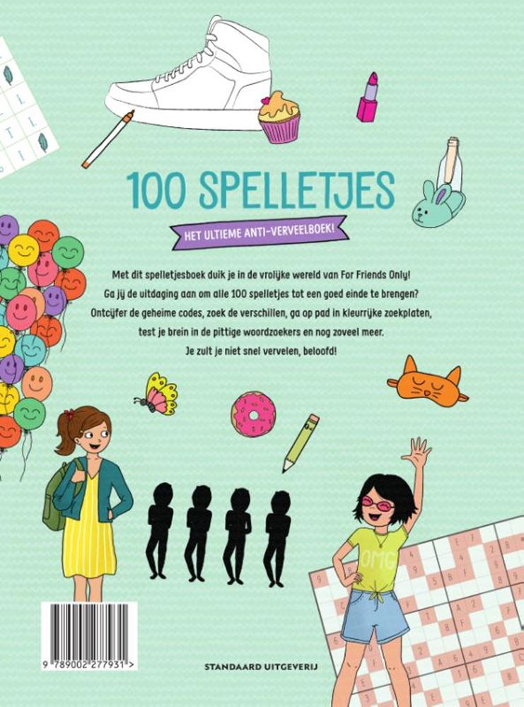 Afbeelding laden in galerijviewer, For friends only 100 spelletjes 6+