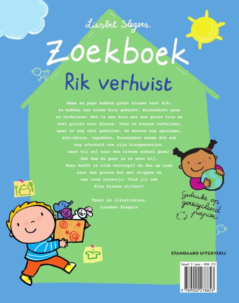 Chargez l'image dans la visionneuse de la galerie, Zoekboek rik verhuist 2+
