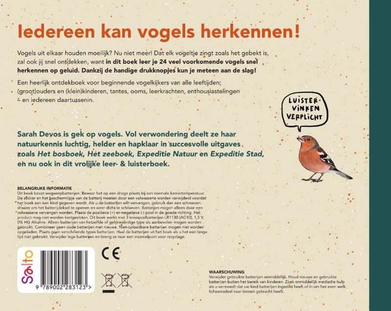 ギャラリービューアに画像をロードする, 24 snel te herkennen vogelgeluiden van b