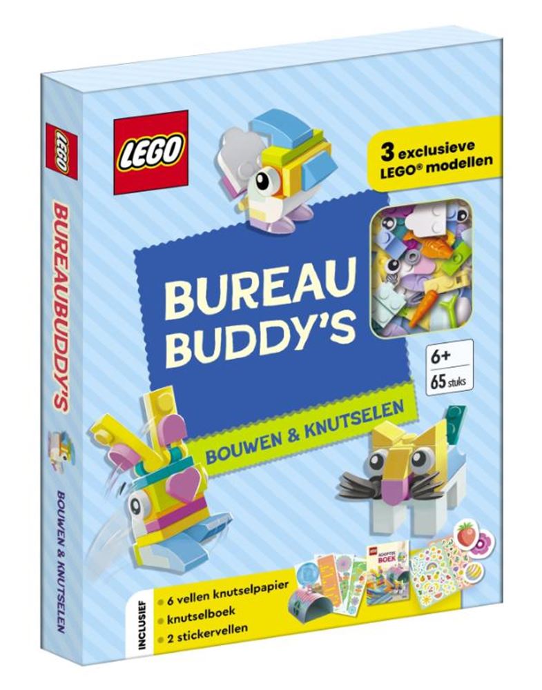 Afbeelding laden in galerijviewer, Lego bureau huisdieren
