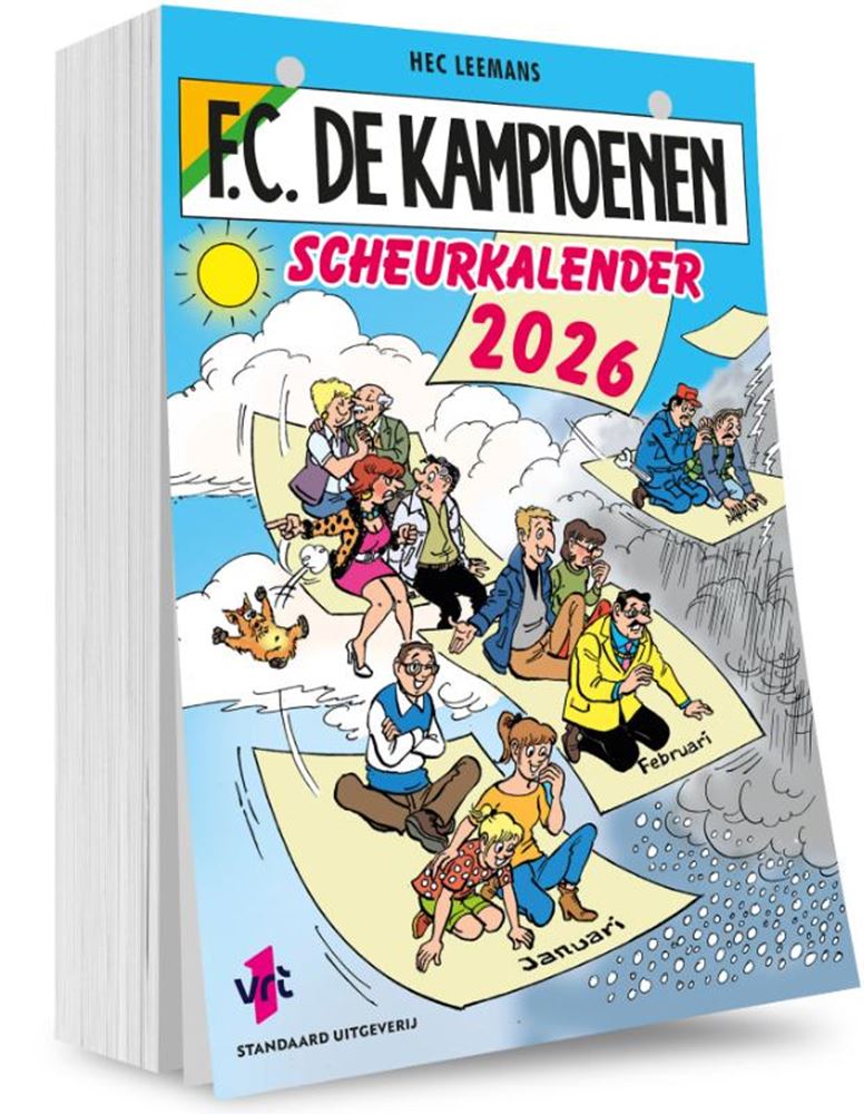 Chargez l'image dans la visionneuse de la galerie, F.c. de kampioenen scheurkalender 2026