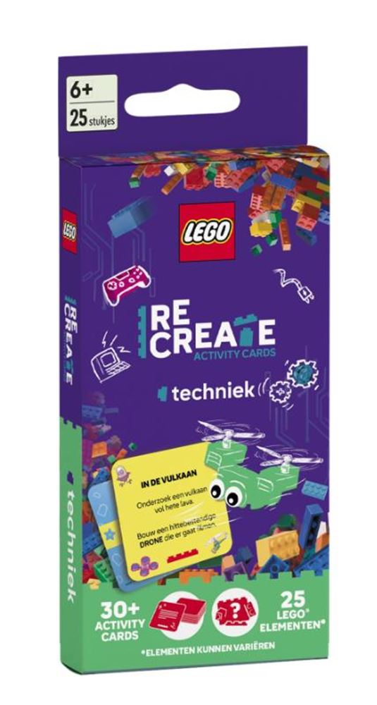 ギャラリービューアに画像をロードする, Lego recreate activity cards: techniek