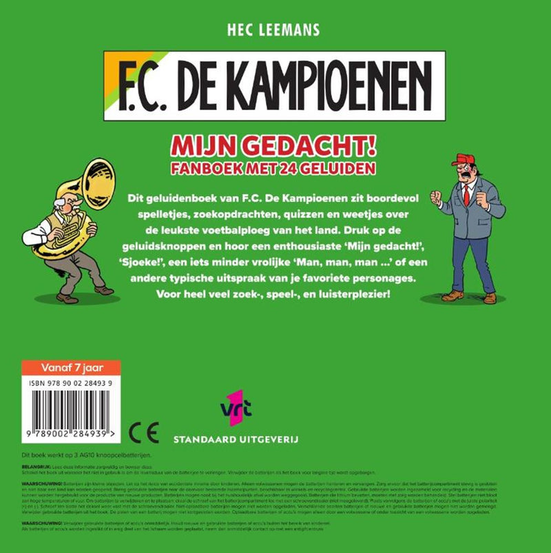 Afbeelding laden in galerijviewer, Mijn gedacht! fanboek met 24 geluiden 7+