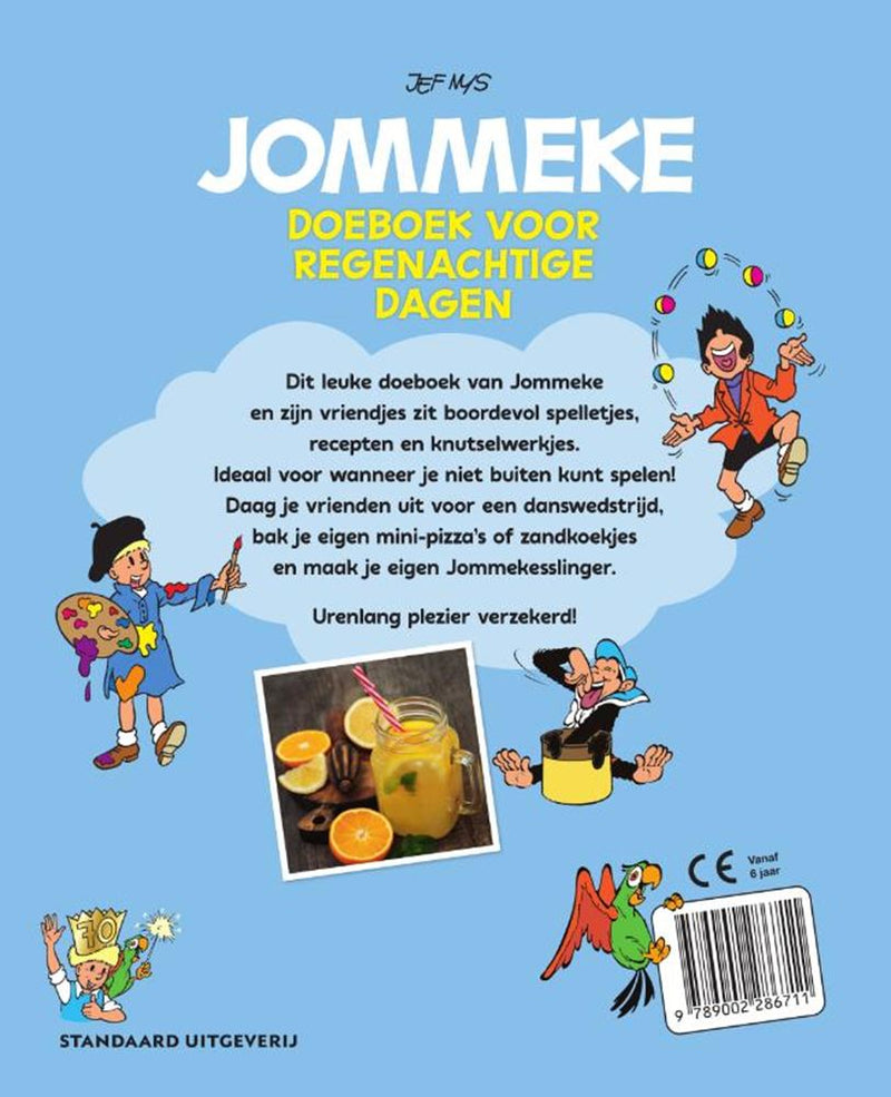 ギャラリービューアに画像をロードする, Jommeke doeboek voor regenachtige dagen