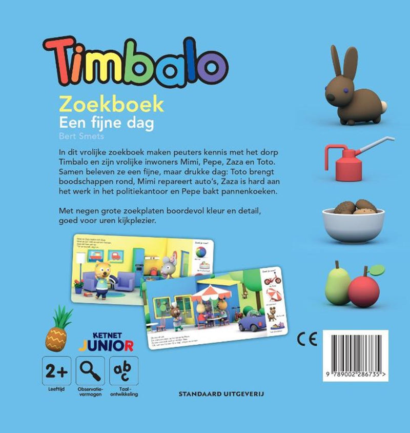 Chargez l'image dans la visionneuse de la galerie, Timbalo - zoekboek een fijne dag 2+