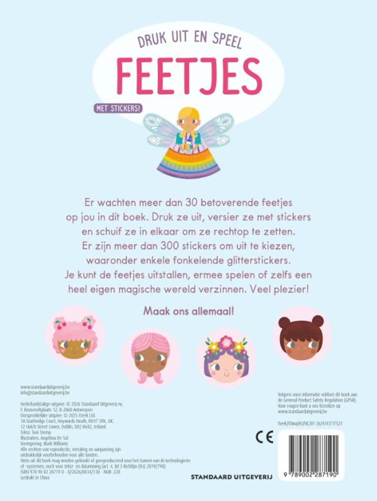 Chargez l'image dans la visionneuse de la galerie, Druk uit en speel: feetjes 5+