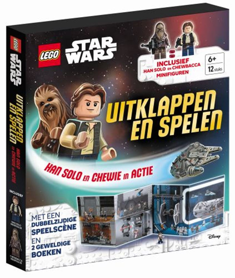 Chargez l'image dans la visionneuse de la galerie, Uitklappen en spelen: han solo en chewie