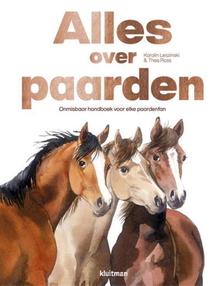 Afbeelding laden in galerijviewer, Uitgeverij kluitman alles over paarden. 8+