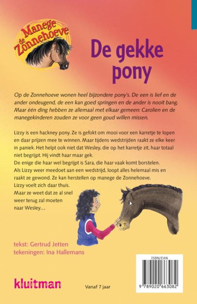 Afbeelding laden in galerijviewer, Uitgeverij kluitman manege de zonnehoeve: de gekke pony 7+