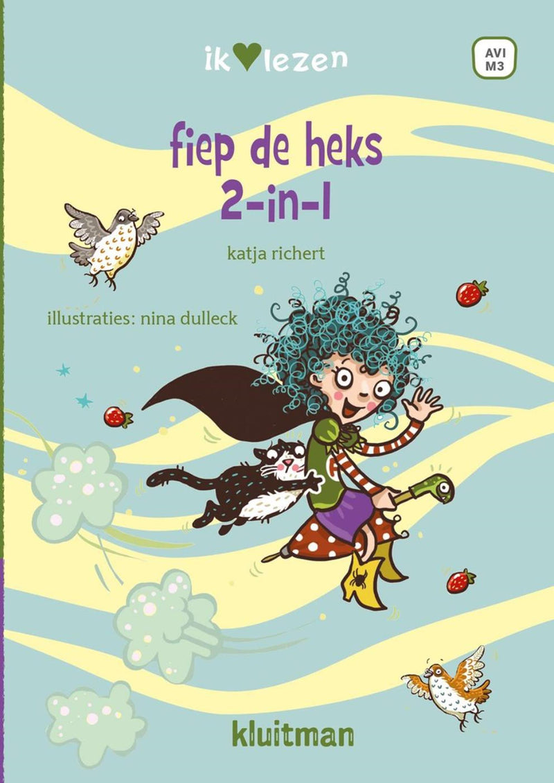 Afbeelding laden in galerijviewer, Kluitman ik hou van lezen -fiep de heks 2-in-1 avi-m3