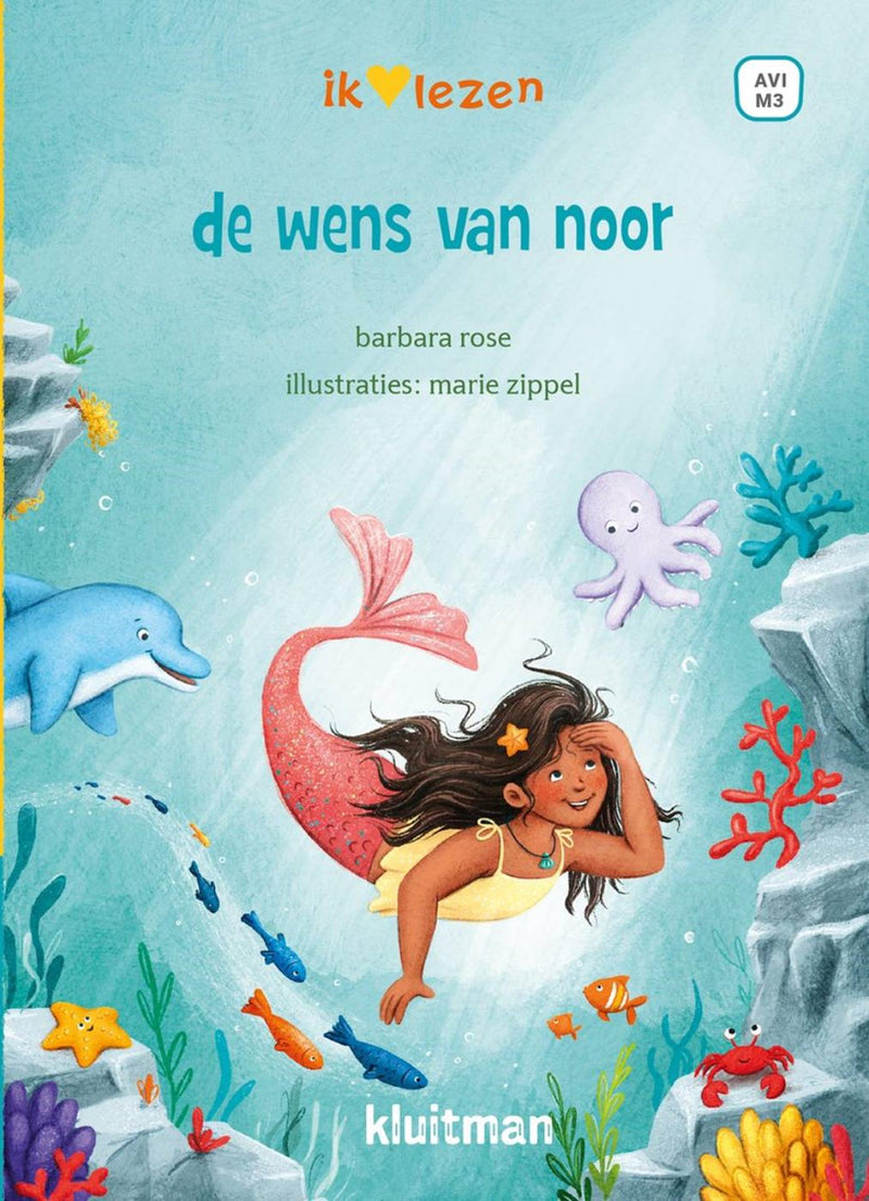 Chargez l'image dans la visionneuse de la galerie, Kluitman ik hou van lezen- de wens van noor avi-m3