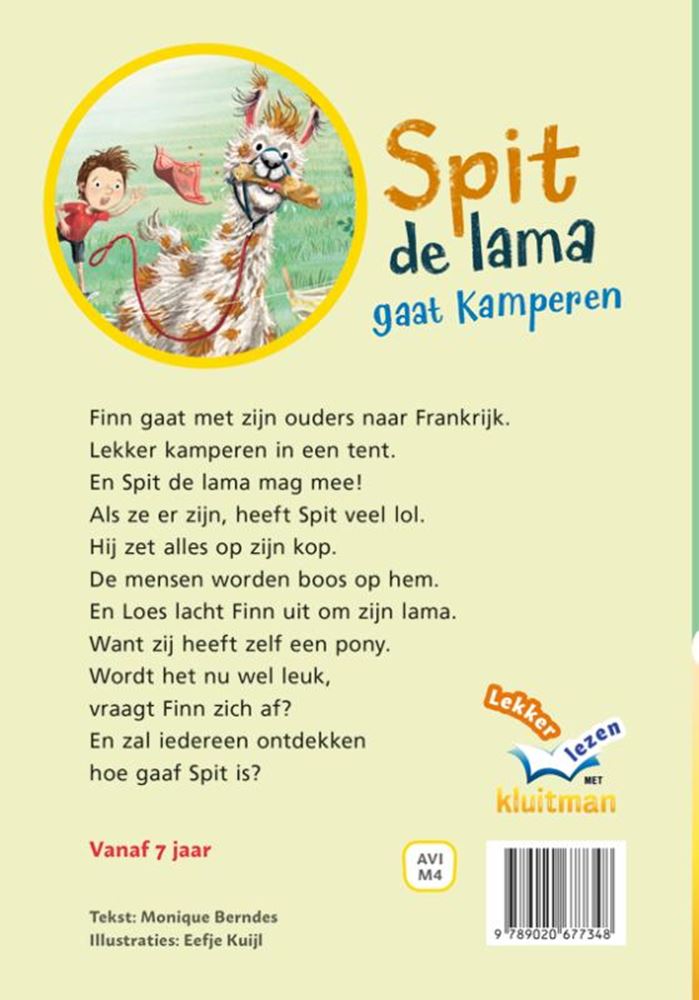 Afbeelding laden in galerijviewer, Avi-m4: spit de lama gaat kamperen.