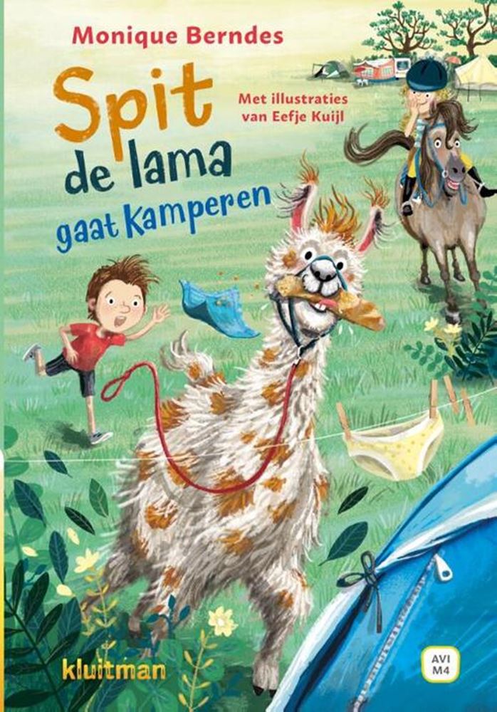 Afbeelding laden in galerijviewer, Avi-m4: spit de lama gaat kamperen.