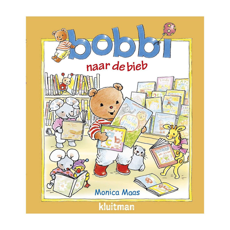 Afbeelding laden in galerijviewer, Kluitman bobbi naar de bieb