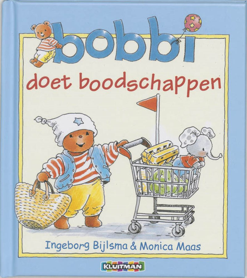 Afbeelding laden in galerijviewer, Uitgeverij kluitman bobbi doet boodschappen