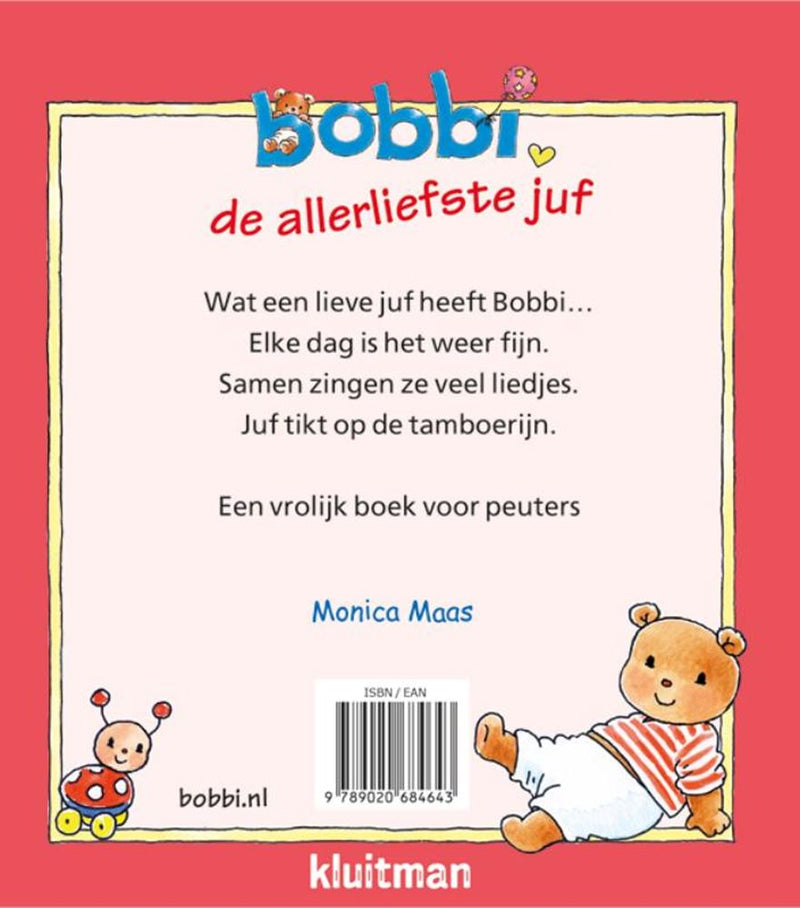 Afbeelding laden in galerijviewer, Uitgeverij kluitman bobbi de allerliefste juf. 2+