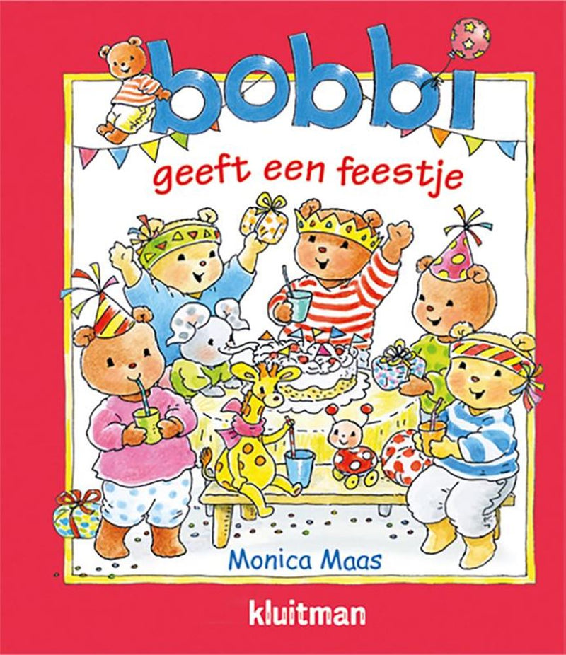 Afbeelding laden in galerijviewer, Uitgeverij kluitman bobbi geeft een feestje 2+