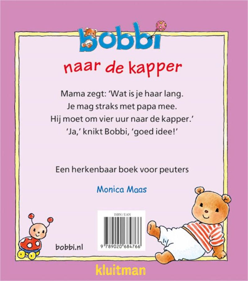Afbeelding laden in galerijviewer, Uitgeverij kluitman bobbi naar de kapper 2+