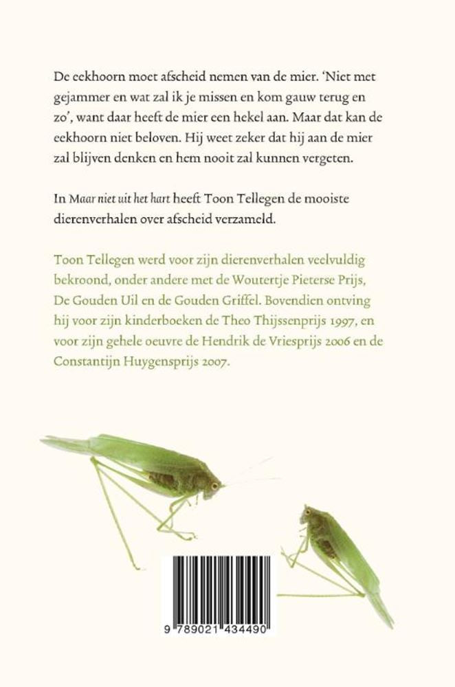 Afbeelding laden in galerijviewer, Toon tellegen: maar niet uit het hart. c