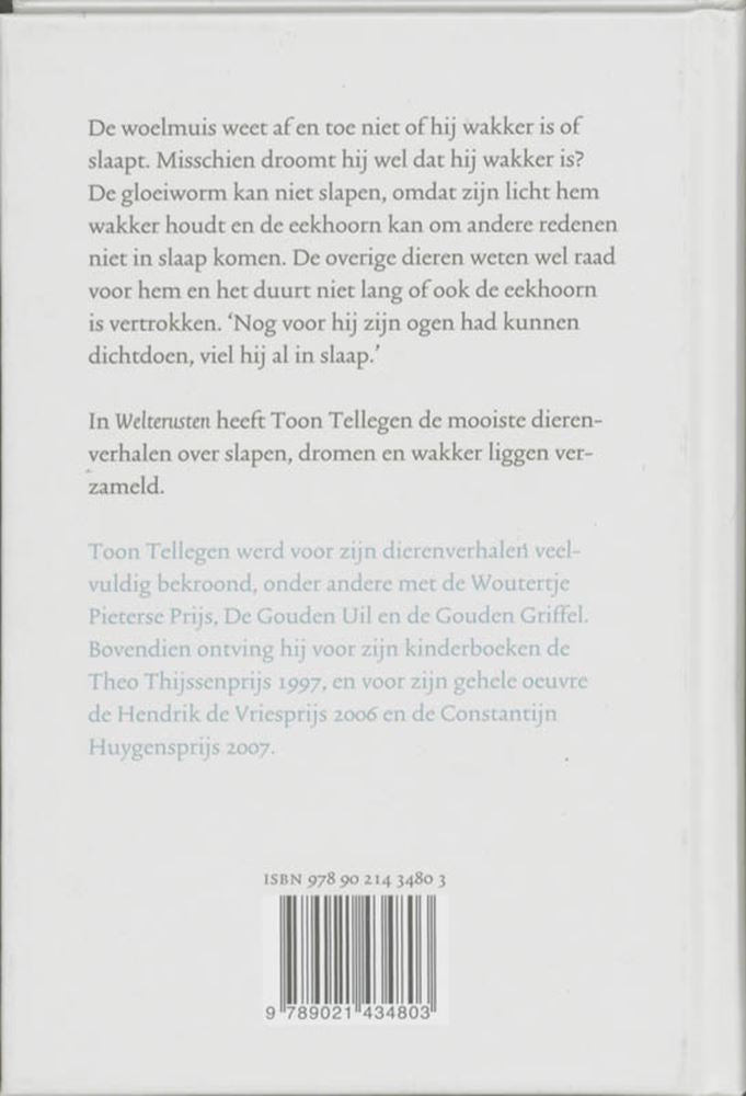 Chargez l'image dans la visionneuse de la galerie, Toon tellegen: welterusten. cadeauboekje