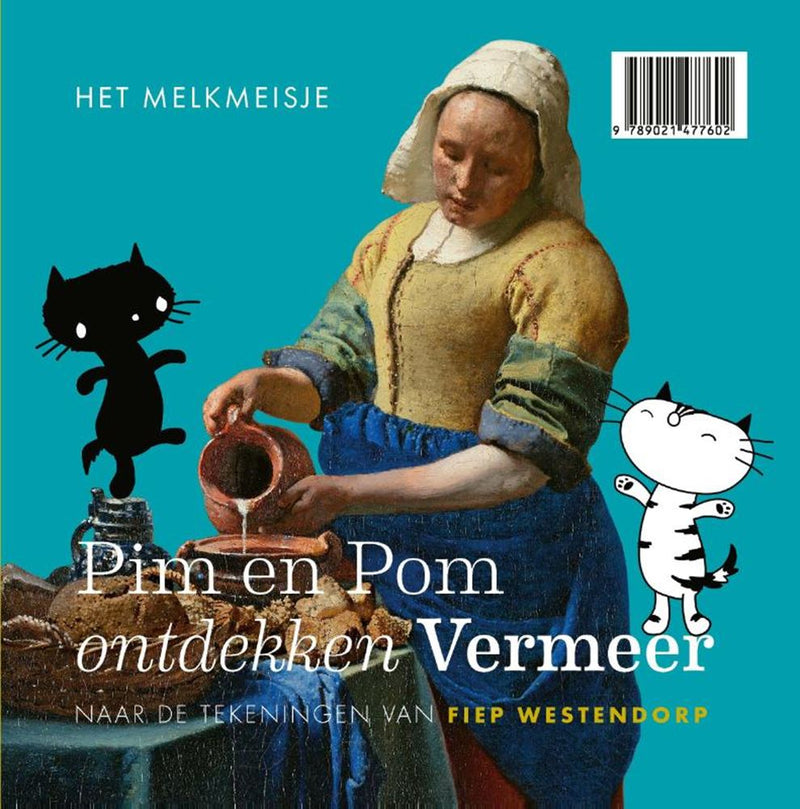 Chargez l'image dans la visionneuse de la galerie, Pim en pom ontdekken vermeer omkeerboek.