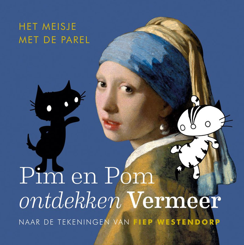 Chargez l'image dans la visionneuse de la galerie, Pim en pom ontdekken vermeer omkeerboek.