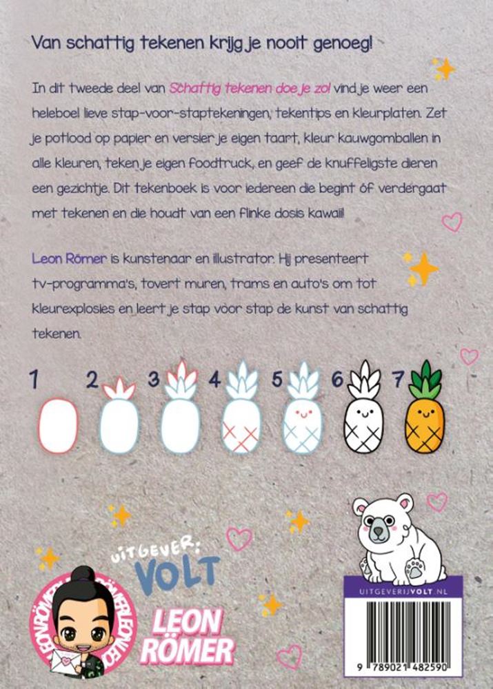Chargez l'image dans la visionneuse de la galerie, Schattig tekenen doe je zo! 8+