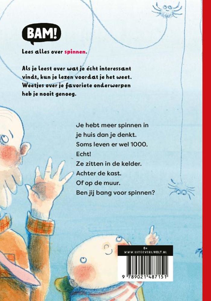 ギャラリービューアに画像をロードする, Bam! ik lees: spinnen zijn niet eng 6+