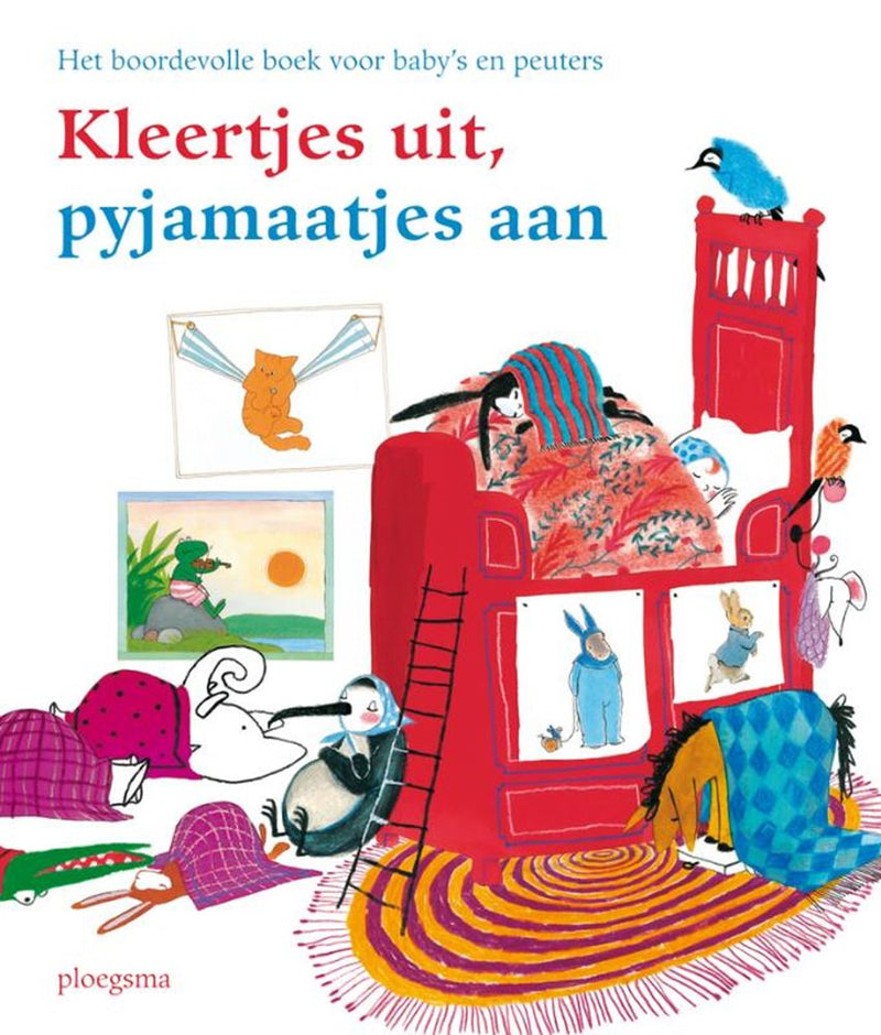 Afbeelding laden in galerijviewer, Kleertjes uit, pyjamaatje aan (gezinsboe