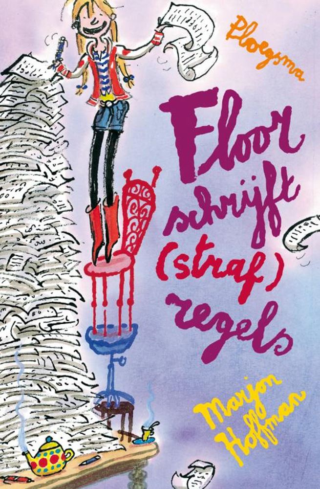 ギャラリービューアに画像をロードする, Floor schrijft (straf)regels. 8+