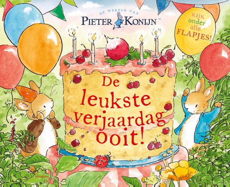 Afbeelding laden in galerijviewer, Pieter konijn - de leukste verjaardag oo