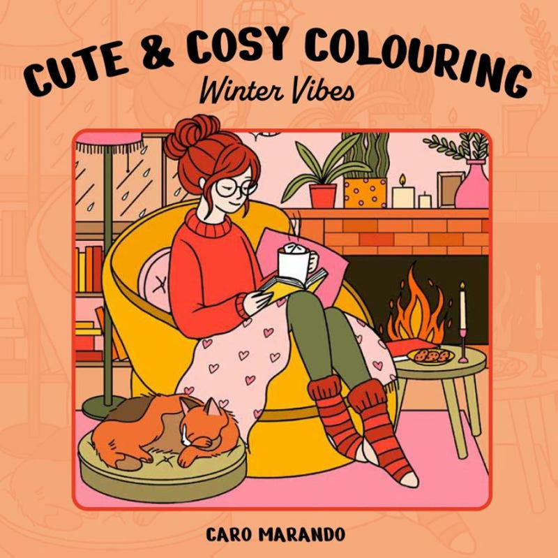 ギャラリービューアに画像をロードする, Cute cosy colouring. winter vibes.