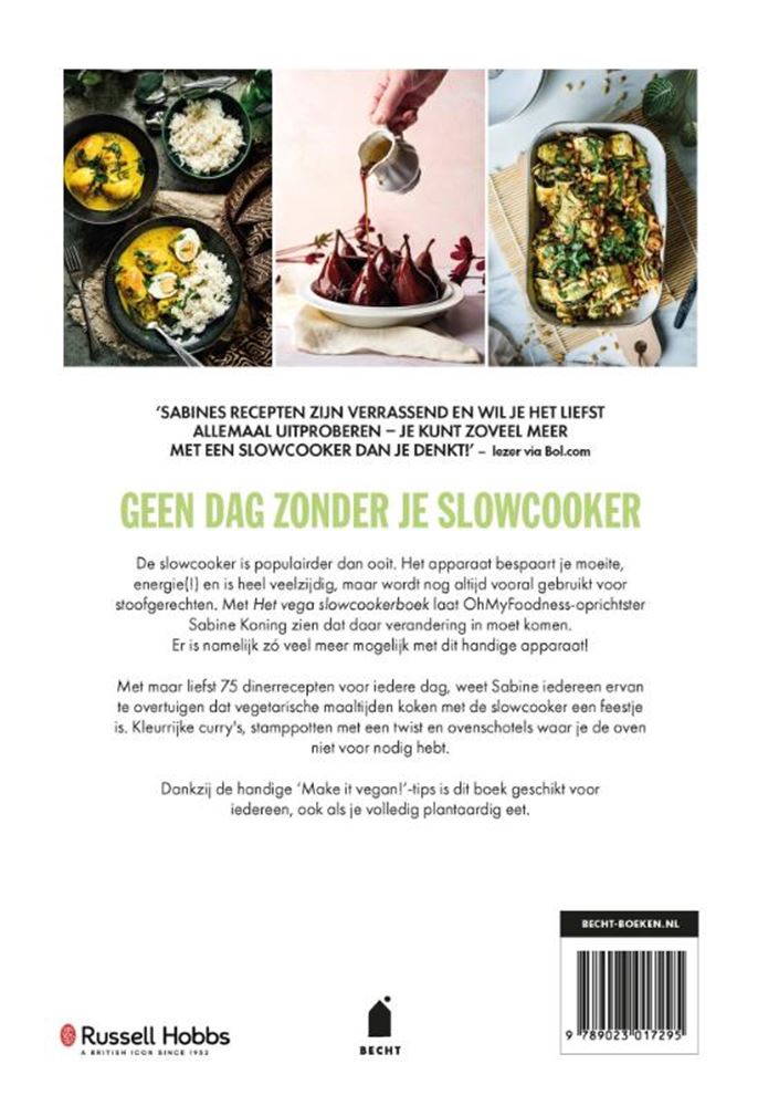 Afbeelding laden in galerijviewer, Het vega slowcookerboek volwassene