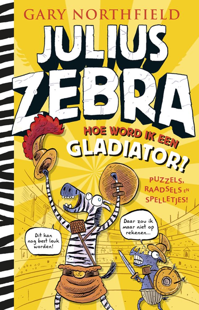 Afbeelding laden in galerijviewer, Julius zebra: hoe word ik een gladiato