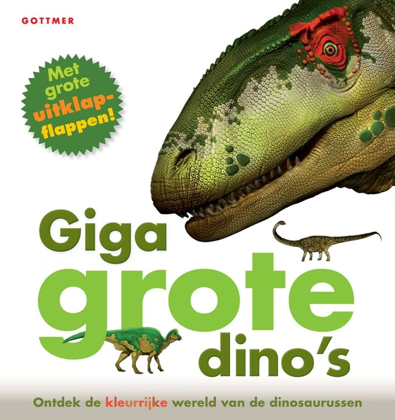 Afbeelding laden in galerijviewer, Gigagrote dino's met uitklapflappen. 4+