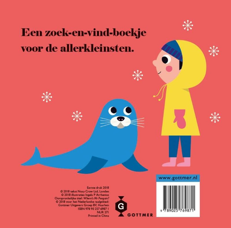 ギャラリービューアに画像をロードする, Pinguïn, waar ben je (karton). 2+