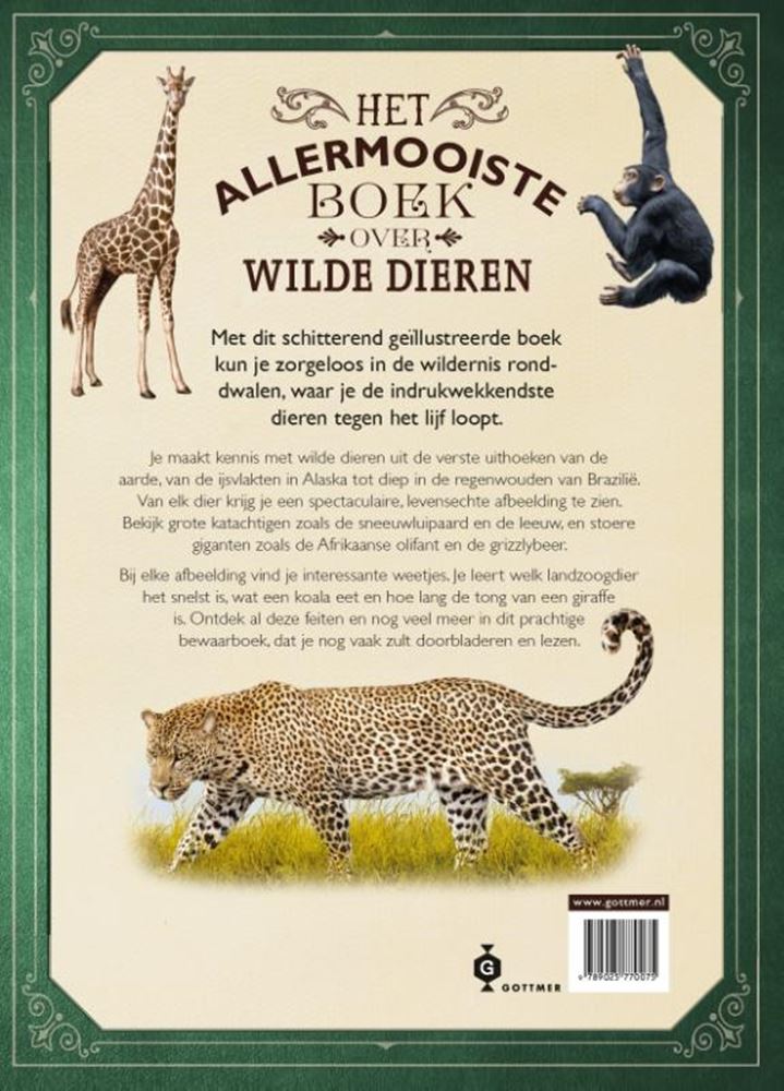 Chargez l'image dans la visionneuse de la galerie, Het allermooiste boek over wilde dieren.