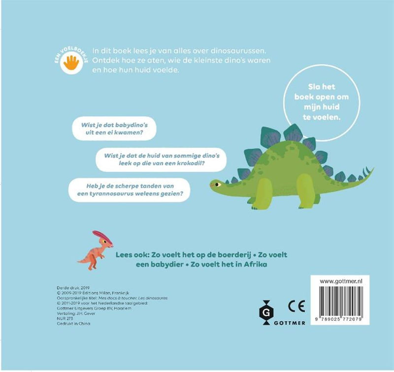 ギャラリービューアに画像をロードする, Zo voelt een dinosaurus. 2+